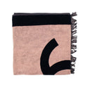 Pink/Black CC Logo Towel
