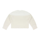 Cream Drop Needle Crewneck