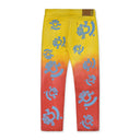 Yellow / Red Bstroy 501 Jeans