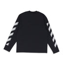Black Pixel Diagonal Skate L/s Tee