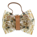 CLEAR/BROWN CLEAR PVC SINGLE SHOULDER BAG