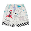 White Hawaiian Shorts (Type-5)