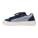 Blue Oblique Jacquard B33 Spin Sneakers