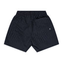 Black Croc Swim Trunk