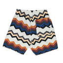 Multicolor Zig Zag Swim Short