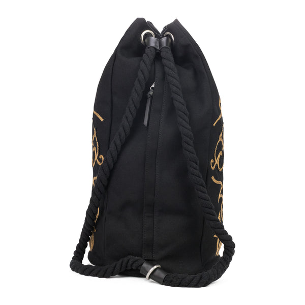 Black Levi's S3 Denim Tears Rucksack Bag
