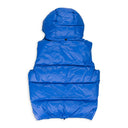 Blue Nylon Puffer Vest