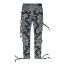 Blue Chemist Star Tactical Cargo Pants