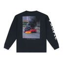 Black Beauty Textured Jersey LS T-shirt