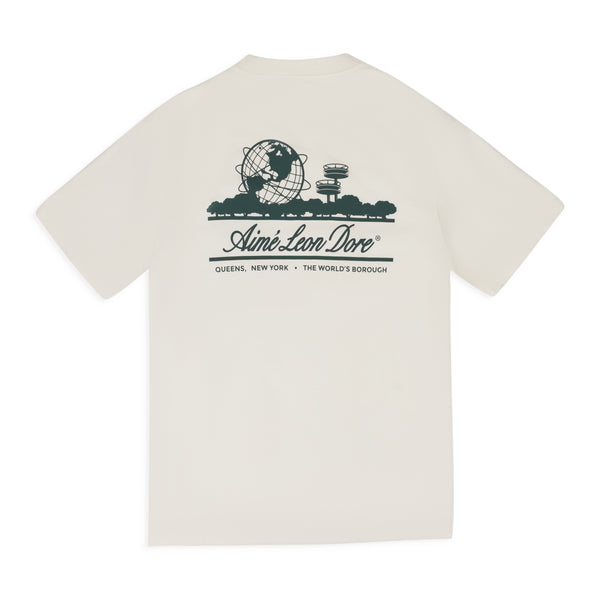Cream Unisphere Short-Sleeve T-Shirt