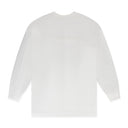 White M 3s Ls Tee White