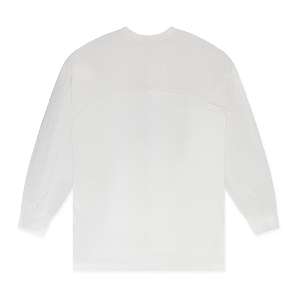 White M 3s Ls Tee White