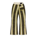 Yellow Braided Bandana Stripe Pant