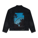 Black Purple x Blue Sky Trucker Jacket
