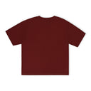 Red Embroidered Aime Pocket Tee