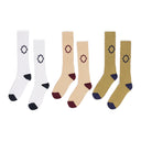 TAN 3 Pack Socks