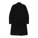 Black Kagul Single Breasted Coat Black