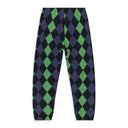 Green Intarsia Sweatpants