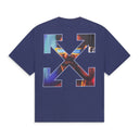 Dark Blue Barber Arrow Skate T-shirt