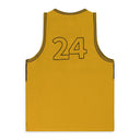 Yellow Knit Basketball Jersey