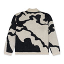 Off White/Black Fireball Polo Sweater