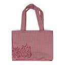 Red / White Kiss My Grits Gingham Tote Bag