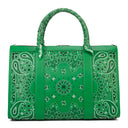 Green Weekender Bandana Bag