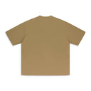 BROWN BEIGE LOGO T-SHIRT