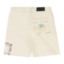 Almond Zig Zag Sketch Sweatshorts