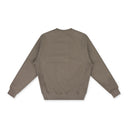 Brown Melange Uniform Crewneck Sweatshirt