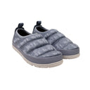Slate Blue Snow Slipper Quilted Oblique