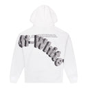White Logo Hoodie