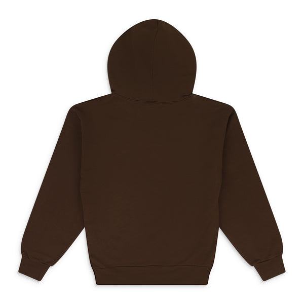 Brown Rhinestone Og Web Hoodie
