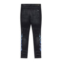 Black Bandana Flame Jean