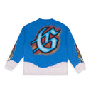 Blue Off The Leash L/S T Shirt