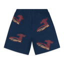 Blue Mesh Shorts