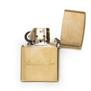 Gold Cameo Zippo Lighter