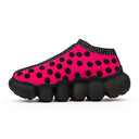 Pink Bernhard Willhelm Knit Sneakers