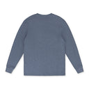 Blue LS Melange Uniform Tee