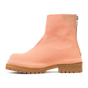 Pink Marathon Zipped Boots