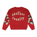 Red Cactus Wreath Crewneck