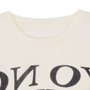 White L/S Woven T-Shirt