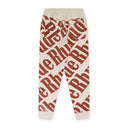 Cream All Over Sweatpants