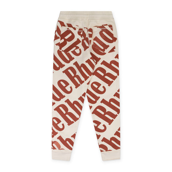 Cream All Over Sweatpants