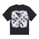 Black Flower Arrow Skate T-shirt