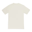 Cream SS Micro Din Logo Tee