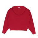 Red Angel Number Zip Hoodie