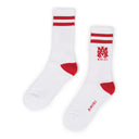 White/Red MA Tube Socks