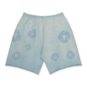 Blue Mono Wreath Sweatshorts