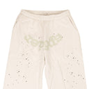White Logo Jogger Sweatpants